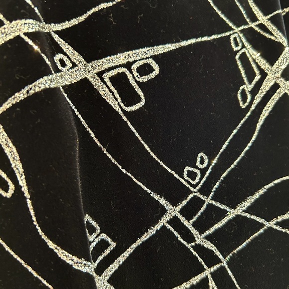 Mondor black&silver figure skating dress size petite small with matching top hat - Picture 5 of 10